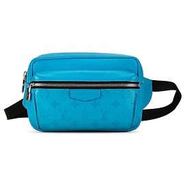 Marsupio da esterno Taigarama con monogramma blu Louis Vuitton Blu
