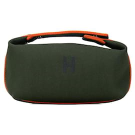 Hermès-Hermes Toile Bride-A-Brac Travel Case PM Canvas Handbag in Excellent condition-Other