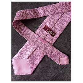 Hermès-Gravatas-Rosa