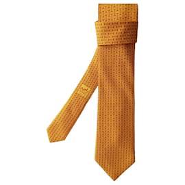 Hermès-Cravatte-Arancione