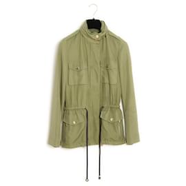 Loro Piana-Loro Piana Jacket FR38 Khaki silk Army jacket US8-Khaki
