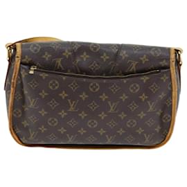Louis Vuitton-LOUIS VUITTON Monogram Menilmontant MM Shoulder Bag M40473 LV Auth 73077-Monogram