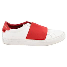 Givenchy-Zapatillas de cuero-Roja