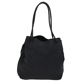 Gucci-gucci GG Canvas Shoulder Bag black 101341 Auth ep4176-Black