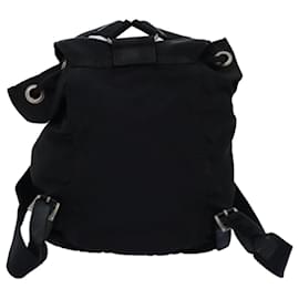 Prada-PRADA Backpack Nylon Black Auth 72159-Black