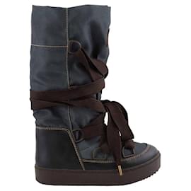 See by Chloé-Snow boots-Blue