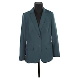 Loro Piana-Chaqueta de seda-Azul