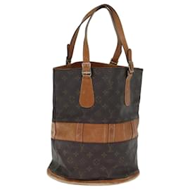 Louis Vuitton-LOUIS VUITTON Monogram Bucket PM Shoulder Bag USA limited M42238 LV Auth bs14037-Monogram