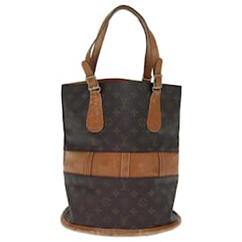 Louis Vuitton-LOUIS VUITTON Monogram Bucket PM Shoulder Bag USA limited M42238 LV Auth bs14037-Monogram