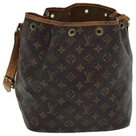 Louis Vuitton-LOUIS VUITTON Monogram Petit Noe Shoulder Bag M42226 LV Auth 70548-Monogram