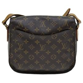Louis Vuitton-LOUIS VUITTON Monogram Saint Cloud GM Shoulder Bag M51242 LV Auth ki4371-Monogram