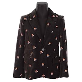 Zadig & Voltaire-Blazer de terciopelo-Negro