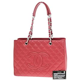 Chanel-Chanel Grand shopping-Vermelho
