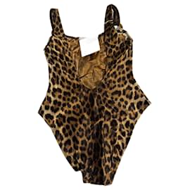 Moschino-Vêtements de bain-Imprimé léopard