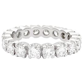 inconnue Alliance tour complet or blanc, diamants. Autre