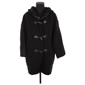 Isabel Marant Etoile Wollmantel Schwarz