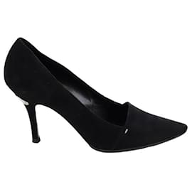 Louis Vuitton-Tacones de cuero-Negro