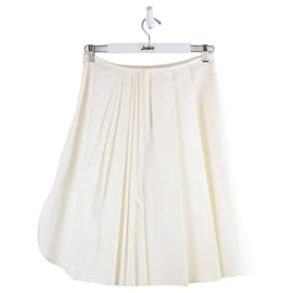 Dior-cotton skirt-Cream