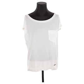 Louis Vuitton-Top de algodón-Blanco