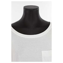 Louis Vuitton-Top in cotone-Bianco