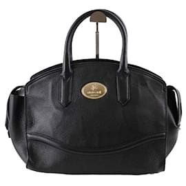 Roberto Cavalli-Leather Handbag-Black