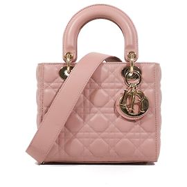 DIOR Sacs à main Lady Dior Rose