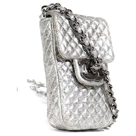 Chanel-CHANEL Handtaschen Zeitlos/klassisch-Silber