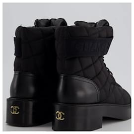 Autre Marque-Boots Chanel Cruise 2023/2024-Black