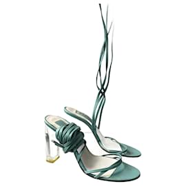 Christian Lacroix-90Christian Lacroix – High Heels mit Wickeldesign aus Acryl-Andere