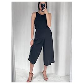 Max Mara-Max Mara Jupe-culotte en soie-Noir