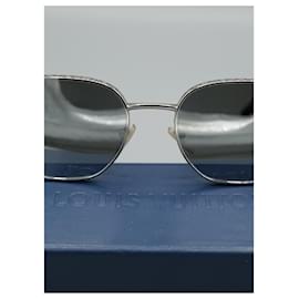 Louis Vuitton-Gafas de Sol con Logo LV Plateadas-Grey