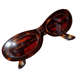 Chanel Gafas de Sol Vintage Rosso