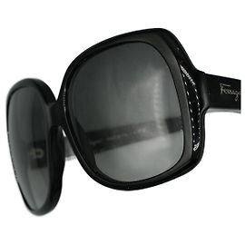 Salvatore Ferragamo Gafas de Sol Negras Nero