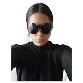 Dior-Gafas de Sol Oversize de Galliano-Negro