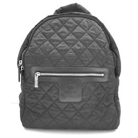 Chanel Coco Cocoon Nylon Rucksack Schwarz
