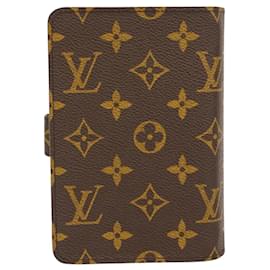 Louis Vuitton-LOUIS VUITTON Porte Papier Zip-Brown