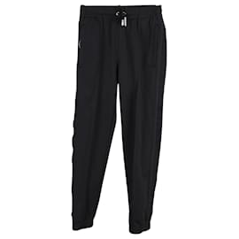 Givenchy-Pantalones deportivos estilo jogger con cintas de Givenchy en poliéster negro-Negro