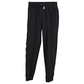 Givenchy Webbing Jogger Sweatpants in Black Polyester Black