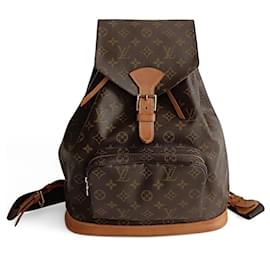 Louis Vuitton-Louis Vuitton backpack Montsouris GM monogram-Brown