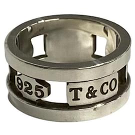 Tiffany & Co-TIFFANY & CO 1837 Elements Ring Metal Ring in Good condition-Other