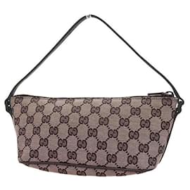Gucci-Gucci GG Canvas Accessory Pouch Canvas Vanity Bag 07198 in good condition-Other