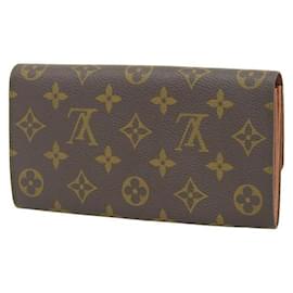 Louis Vuitton-Portefeuille Sarah in Very Good Condition-Brown