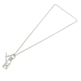 Hermès-Hermes Cadenas Kelly Amulette Pendant Necklace Metal Necklace in Excellent condition-Other