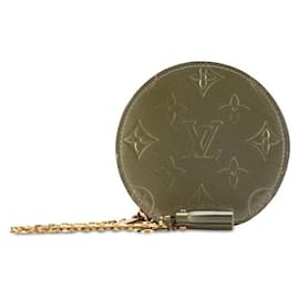 Louis Vuitton-Louis Vuitton Monogram Vernis Coin Case Leather Coin Case M91415 in good condition-Other