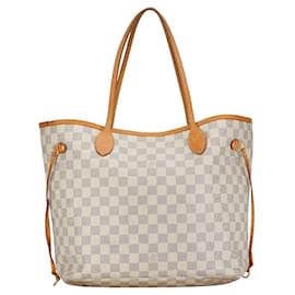 Louis Vuitton-Louis Vuitton Neverfull MM Canvas Tote Bag N51107 in good condition-Other