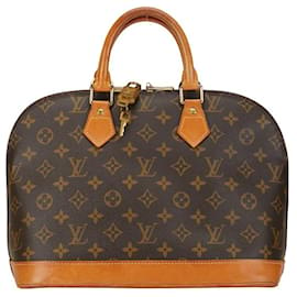Louis Vuitton-Louis Vuitton Alma Canvas Handtasche M51130 in guter Kondition-Andere