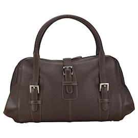 Loewe-Loewe Senda Leather Handbag  Leather Handbag in Good condition-Other