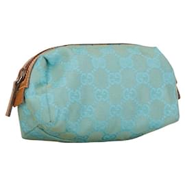 Gucci-Borsa da toilette in tela con custodia in tela Gucci GG 29596 In ottime condizioni-Altro