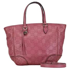 Gucci-Borsa a mano in pelle Gucci Guccissima Bree 353121 in buone condizioni-Altro