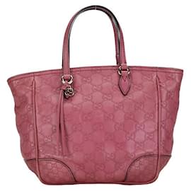 Gucci-Gucci Guccissima Bree Tote Bag Lederhandtasche 353121 in guter Kondition-Andere